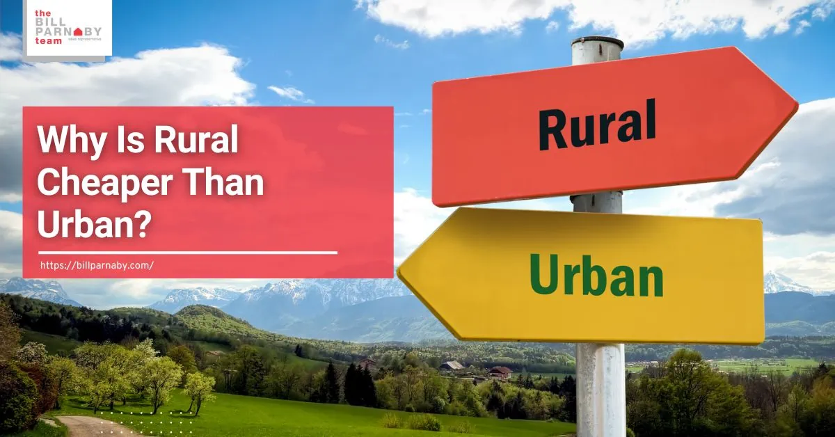 Why Is Rural Cheaper Than Urban?